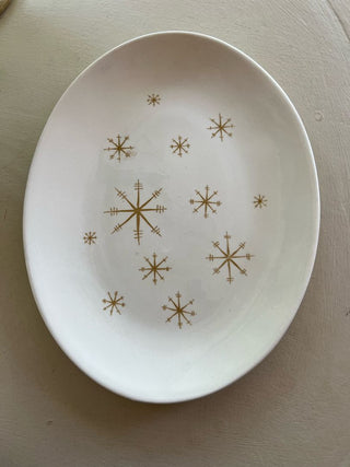 1950s/1960s Royal China “Starburst”  Pattern Platter