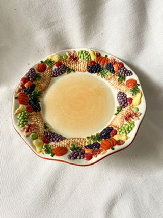 Fall Pedestal Plate