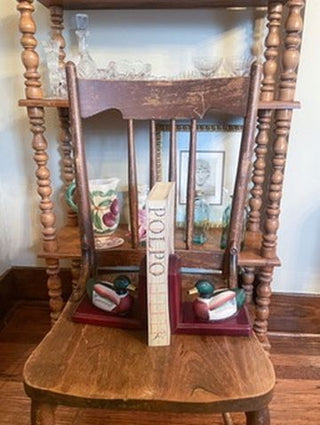 Duck Bookends Wooden
