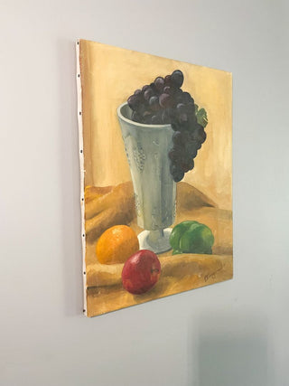 Grape Still Life Canvas 18x24"