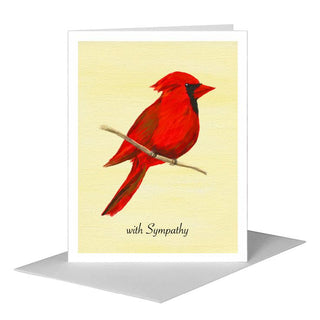 Northern Cardinal Sympathy Greeting Card