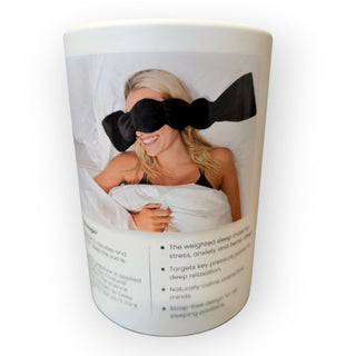 Onyx Weighted Sleep Mask by Nodpod