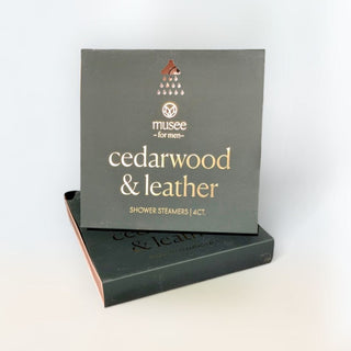 Musee Cedarwood & Leather Shower Steamers