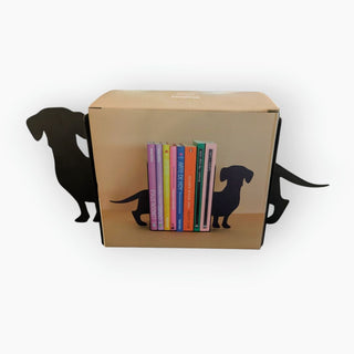 Metal Weiner Dog Bookend