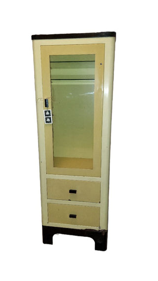 1930s Steeline Medical Cabinet by S. A. Aloe Company, Art Deco- IN STORE PICKUP ONLY