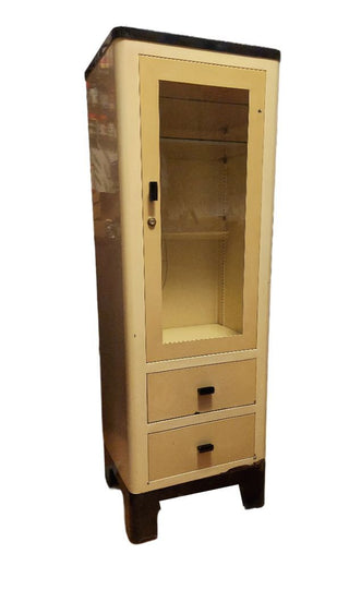 1930s Steeline Medical Cabinet by S. A. Aloe Company, Art Deco- IN STORE PICKUP ONLY
