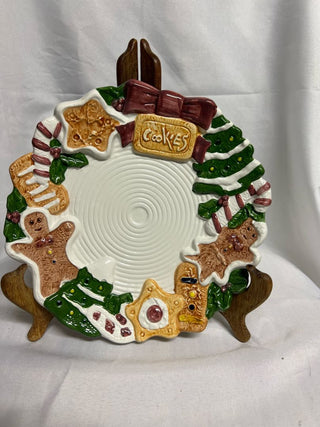 Christmas Cookie Plate