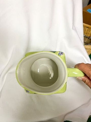 Strawberry & Plum Green Pitcher