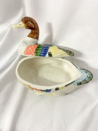 Ceramic Duck Brown Box