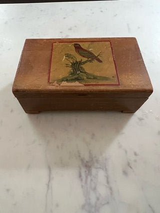 Vintage Wooden Bird Box