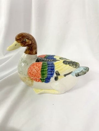 Ceramic Duck Brown Box