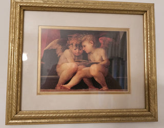 Framed Print of Two Cherubs