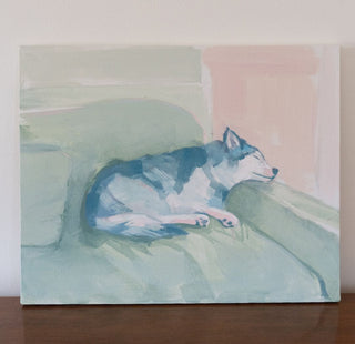 Original Painting "Sleeping Dog"