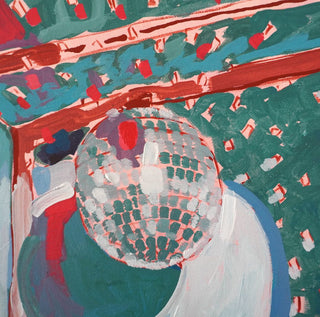 Original Painting "Disco Cat"