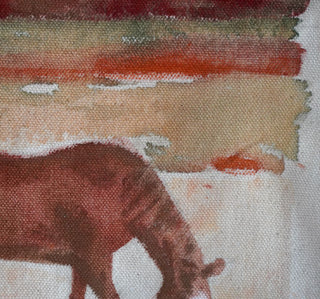 Original Painting "Horse Grazing"