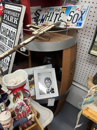 VTG B&W Elvis Mugshot Photo Fr/RTH