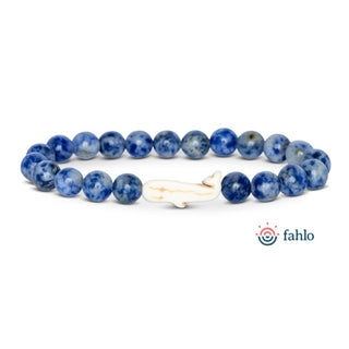 Fahlo Whale Tracking Bracelet - coastal-blue