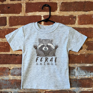 Feral Raccoon TShirt – For Little Nature Explorers - 5T