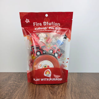 Fire Station All Natural KidDough Play Kit