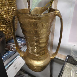 Metal Vase 10Hx7W