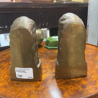 Scented eagle bookends brass - 2.5"W x 3"D x 5.5"T