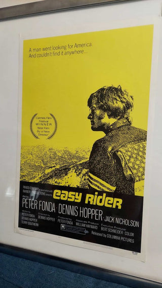 "Easy Rider" Film - Framed Lobby Card Poster MP1494, copyright 1969