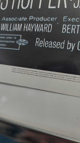 "Easy Rider" Film - Framed Lobby Card Poster MP1494, copyright 1969