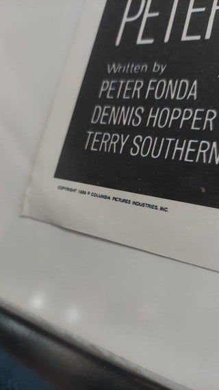 "Easy Rider" Film - Framed Lobby Card Poster MP1494, copyright 1969