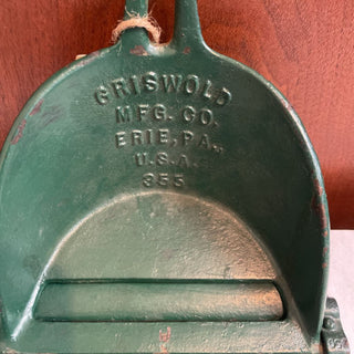 Antique Griswold iron #4 Mail Box - 5.5"W x 12"T x 3.5"D