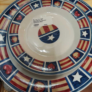 (3pc) Service Set Americana by Tienshan Stoneware FIRM