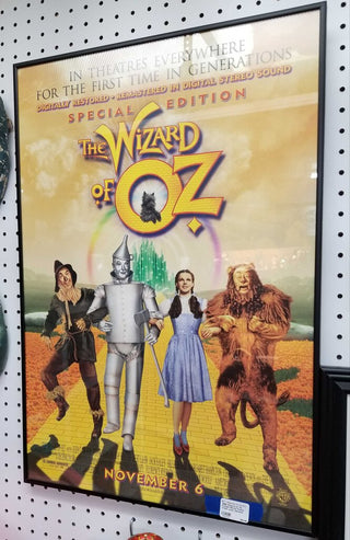 1998 Wizard of Oz Framed Movie Poster 17x25 Judy Garland