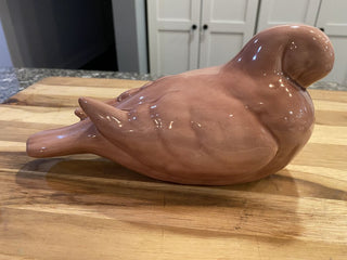 Pink Ceramic Bird