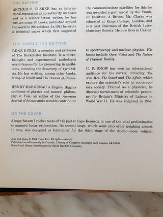 1964 Life Science Library "Man and Space" Book
