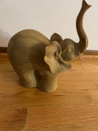 Good Luck Elephant 10" long and 10" high