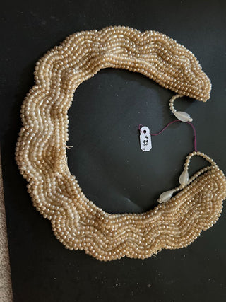 Glass Bead Collar Choker 16"