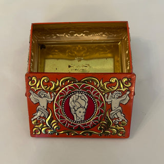 Fricke & Nacke West Germany Footed Tin 7191