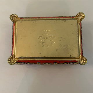 Fricke & Nacke West Germany Footed Tin 7191