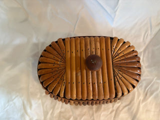 Oval Basket with Lid