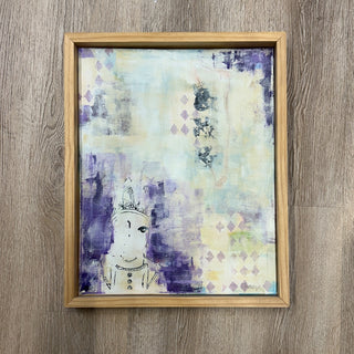 Abstract Acrylic Painting by S. Tinberg, 18Wx1Dx22H