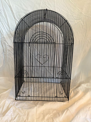 Black Wire Birdcage