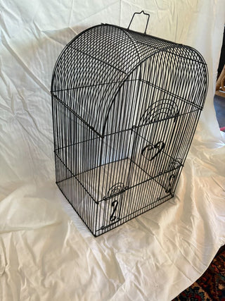 Black Wire Birdcage