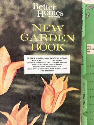 "Better Homes and Gardens New Garden Book"