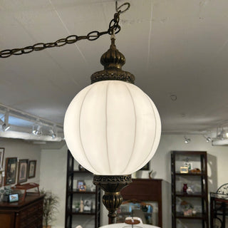 Hanging Moroccan Style Light on Chain 10Wx10Dx20H