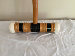 16.00 vintage croquet mallet with black trim
