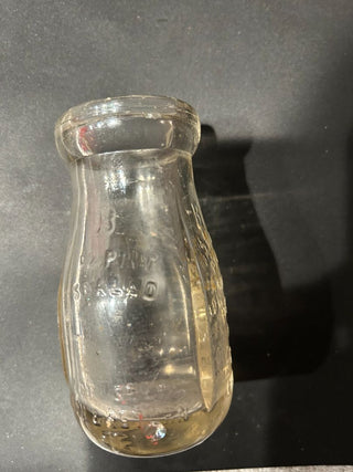 Bowman Milk Bottle 1/4 Pint