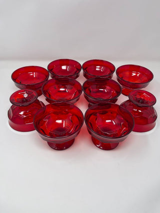 Viking Glass Red Glasses