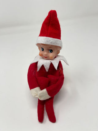 Vintage Felt Red Pixie