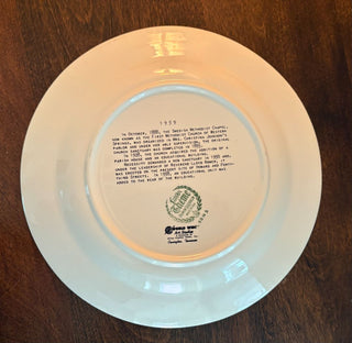 First Methodist Church of Western Springs Plate