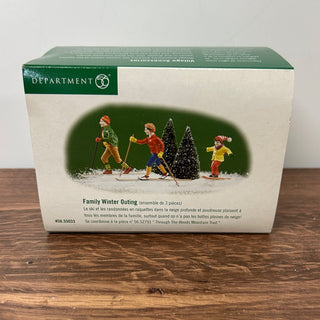 Dept. 56 Family's Winter Outing Set