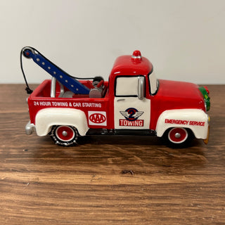 Dept. 56  AAA Village Service Vechicle Tow Truck